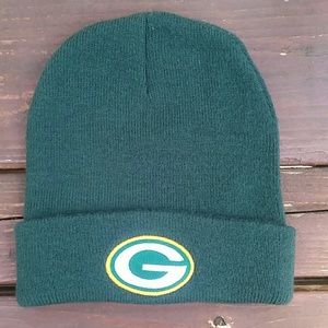 Green Bay Packers Knitted Hat- One Size Fits Most